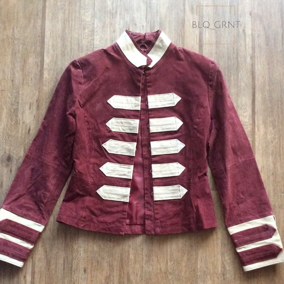 Retro Suede Military Jacket - Picture 2 of 6